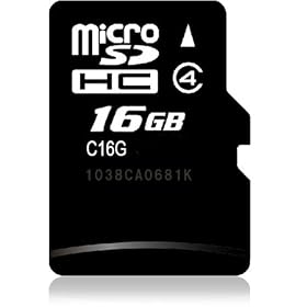 �y16GB�z ����/TOSHIBA microSDHC�J�[�h class4�Ή� SD�ϊ��A�_�v�^�t (�ȈՕ�i) SD-C16G-BLK
