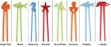8 Ocean Fish Childrens Connected Chopsticks