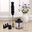 Wolfgang Puck 550 W Immersion Blender/Chopper Blue