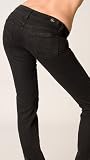 Paige Premium Denim Blue Heights in Black Overdye