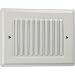 Quorum 7-100-8 Basic Recessed Grill Chime Box, Studio White Finish