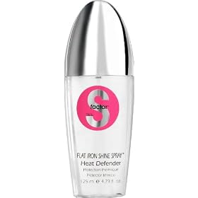 Tigi S Factor - Soin Du Cheveu - Flat Iron Shine Spray Heat Defender - Coiffure 125ml