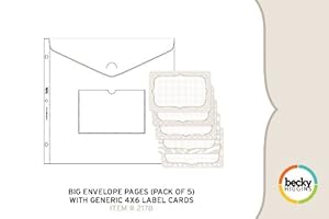 Big Envelope Pages
