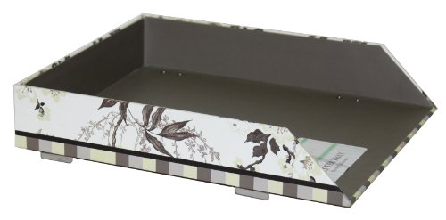 Laura Ashley Stackable Letter Tray, Natural Kyoto Collection, Single Item (761-6)