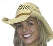 Adult Rolled Brim Cowboy Hat
