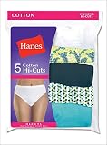Hanes Plus Size Womens Cotton Hi-cuts Assorted 11