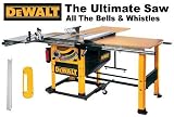 DeWalt DW746-UTSP Ultimate Table Saw Package (DW746, DW7464, DW7463, DW7466, DW7461, DW7460 & DW7469)