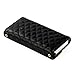 GoodPro PU Leather Wallet Flip Cover with Screen Protector, Stylus and Cleaning Cloth for iPhone 5, 5s - Black