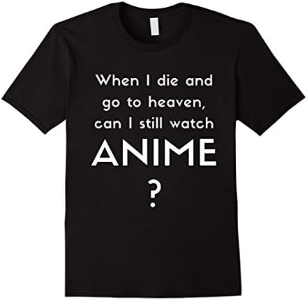 Men's Anime fan shirt - Anime fan t shirt Large Black