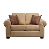 Arlington Loveseat With Paisley Pillows