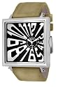 EOS Mad Hatter Watch in Tan with Black Face