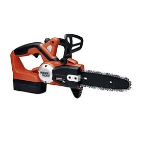 Click here to buy Black and Decker 18-Volt Cordless Electric Chain Saw #CCS818 by Black & Decker.