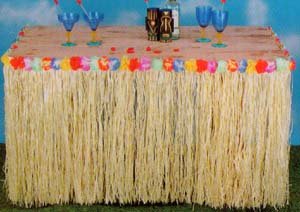 Forum Hawaiian Table Skirt