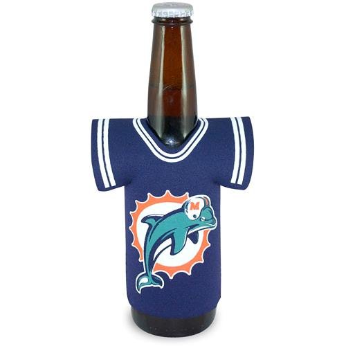 Miami Dolphins NFL Beer Bottle Jersey Koozie