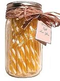 Gift Jar: Lemon Old Fashion Candy Sticks