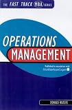 Cover of Operations Management by C.D.J. Waters 0749427760