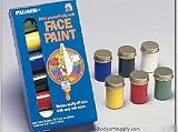 6 Big Pots Face/body Paint-brush Included