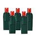 Set of 50 Commercial Grade Red LED Wide Angle Christmas Lights - Green Wire