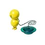 A di Alessi Mr. Suicide Bathtub Plug, Yellow, (AMGI02 Y)