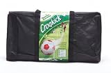 Croqkick -  Croquet game with 6 x coloured footballs, 6 giant hoops and a wooden winning post