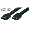 eSATA 300 High Quality Kabel, 7pol eSATA Stecker an 7pol SATA Stecker, 2,0 m