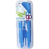 Sistema Klipo Cutlery Set to Go, Colors May Vary
