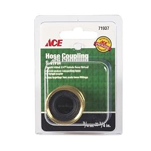 5 each: Ace Garden Hose Swivel Coupler (GT3080A) by Ace