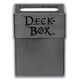 1 (One) Ultra Pro Deck Box - Ultra Pro Deck Textured Box: Dungeon Black