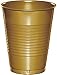 Glittering Gold 16oz Plastic Cups (20 Cups)
