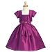 Little Girls Purple Holiday Party Flower Girl Dress Bolero Set 4-12