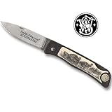 Smith & Wesson Turkey Scrimshaw Folding Knife