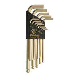 Bondhus 37937 Set of 13 Balldriver� L-wrenches with GoldGuard? Finish, Long Length, sizes... by Bondhus