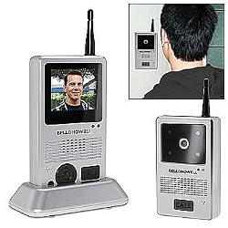 Wireless Video Doorbell: Home Security Device with 4 Built-In Infrared LED's