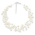 Valero Pearls pearls4girls Damen-Halskette S��wasser-Zuchtperlen wei� 43 cm + 5 cm 60200106