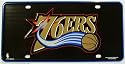 LP - 682 Philadelphia 76ers License Plate - 90001M