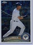 2011 Topps Chrome Baseball Card #119 Ryan Ludwick - San Diego Padres&Acirc;&nbsp;- MLB Trading Card in Protective Screwdown Case!