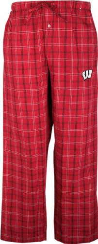 Buy Wisconsin Badgers Division Plaid Woven Pants