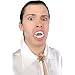 12 White Vampire Fangs Dracula, Plastic Teeth, Costume Accessory