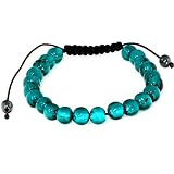 Blue Azure Shamballa Bracelet Unisex
