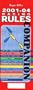 Racing Rules Companion 2001-04