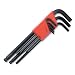SK Hand Tools 19609 9-Piece Metric Ball Hex Key Set