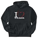 Sweatshirt Black " Oriental Love Yin Yang Baguazhang " Martial Arts