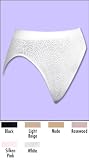 Barely There Microfiber Damask Hi-Cut Pantie
