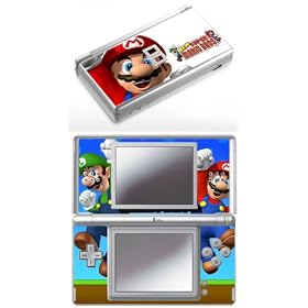 Super Mario Bros-Nintendo DS Lite Skin Skins! brothers