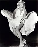 Marilyn Monroe Seven Year Itch Upskirt Mini Poster Print, 16x20 Mini Poster Print, 16x20 Fashion Mini Poster Print, 16x20