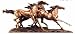 Large Three Horses Running 18 Wide