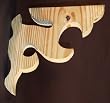 Scrolled Porch Treated Brackets [CAPITOL CITY LUMBER]