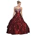 Ball Gown Strapless Formal Prom Wedding Dress 2714
