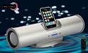 Skullcandy PIPE S7PIBN-CZ Portable Mobile Speaker Dock for iPod/iPhone (Chrome) - Bonus Pack of 2