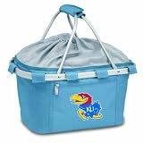 Kansas Jayhawks KU Picnic Basket Tailgating Tote Bag